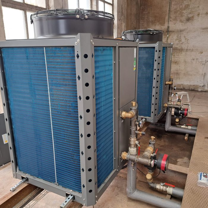 Tepelné čerpadlo 2x45kW - HELP Hnátnice