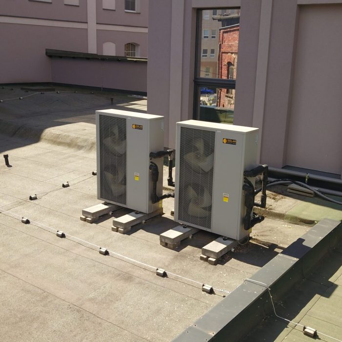 Kaskáda tepelných čerpadel 2x 24kW - DRANA Náchod