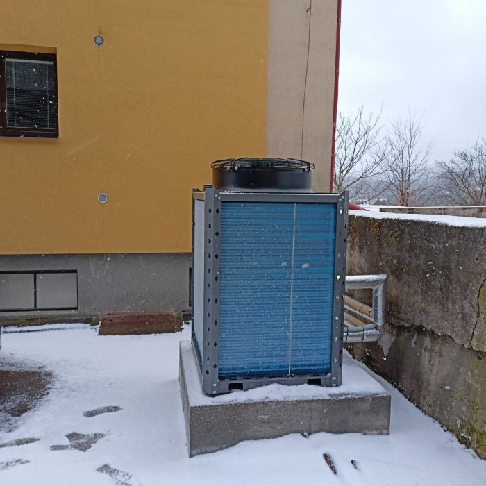 Tepelné čerpadlo 45kW - Bytový dům Zásada